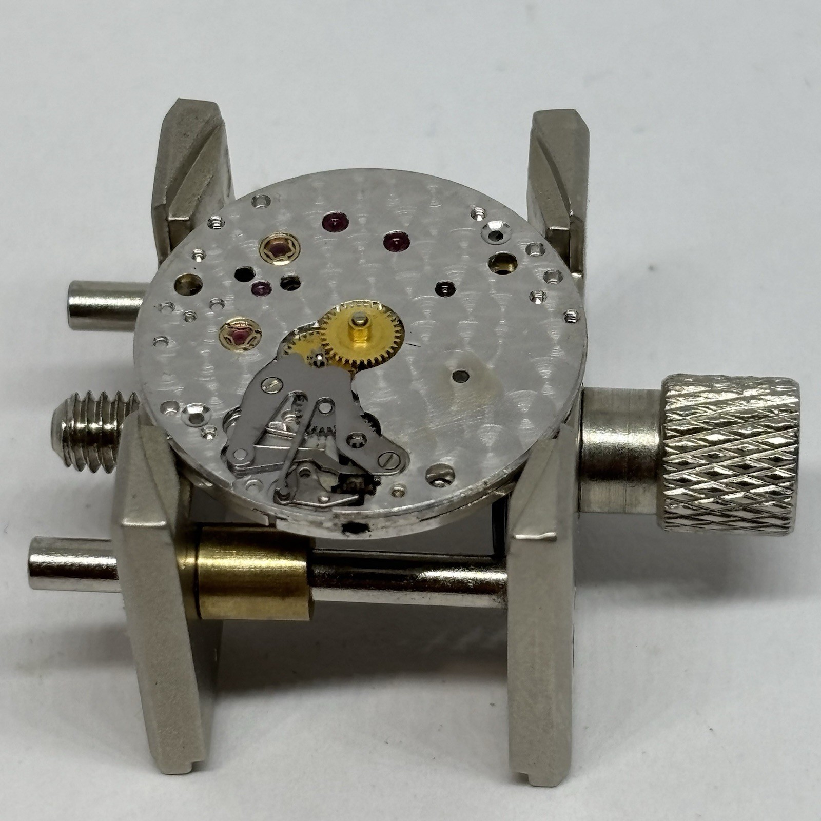 Authentic ROLEX CELLINI Cal. 1602 Movement Manual Wind Good Balance Not Running