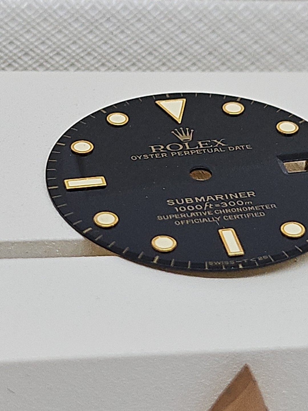 Rolex Dial , Insert ,Hands, Submariner 16808 ,Tritium, Glossy, New old Stock ,