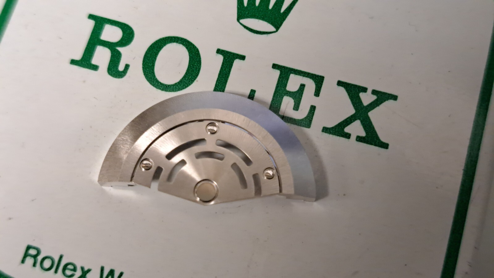 NEW Authentic Rolex 2230 570-2 Oscillating Weight, Rotor BIG, 22.1mm MEN