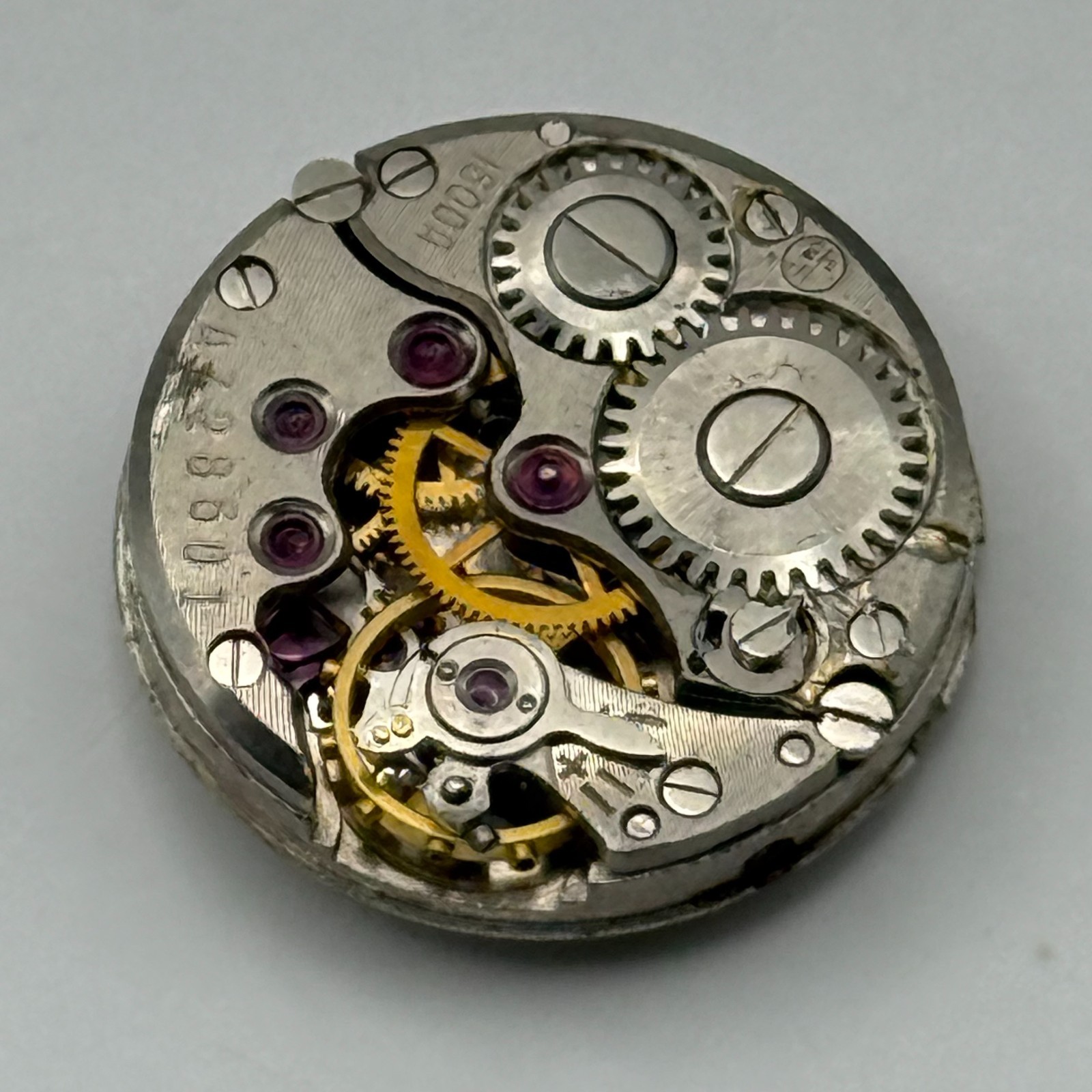 Chaika 1600 Watch Movement Volga Foreign Manual Wind Vintage Parts Repair 16.4mm