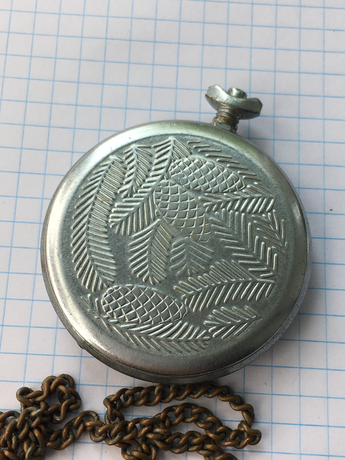 Lot of 7 Pocket Watch Molnija cases soviet. for spare parts or for restoration.
