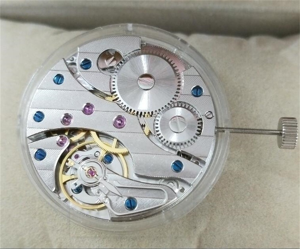 Tianjin ST3600 Movement 21600 BPH Manual Winding Repair For ETA6497 Movement