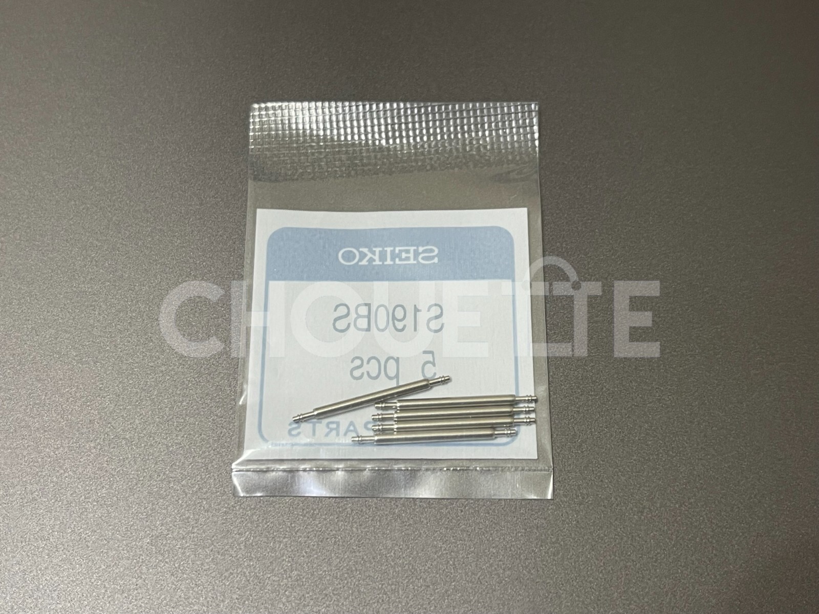 5PCS OEM Seiko 19mm S190BS Spring Bars for GS SBGA057, SBGA079, SBGA093, SBGA099