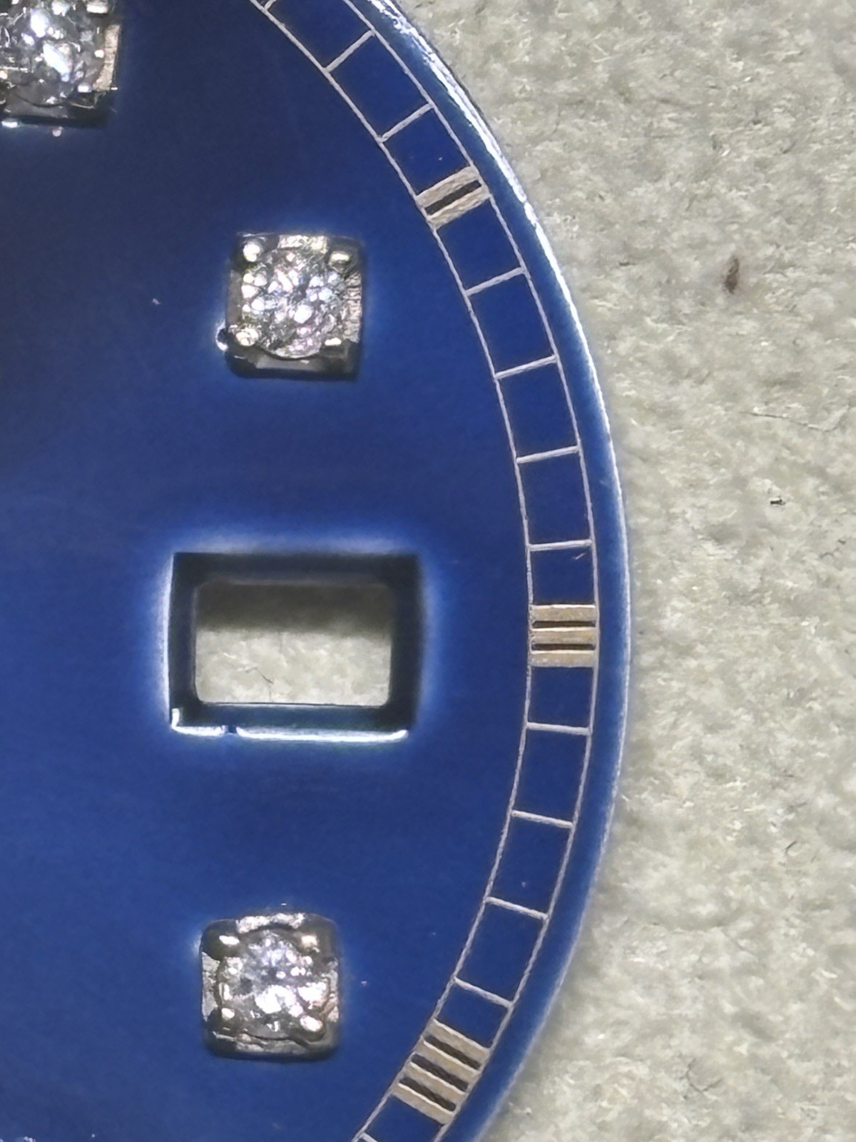 Rolex Quick Set President Custom Diamond Dial For White Gold 18239 118239 18039