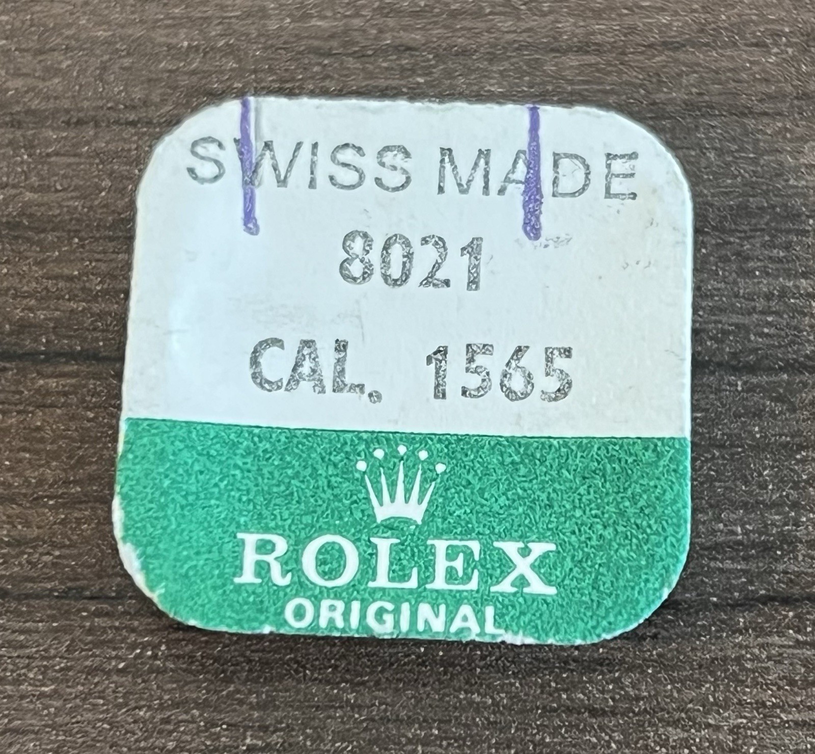 Genuine Rolex 1565 8021 Calendar Wheel Watch Part