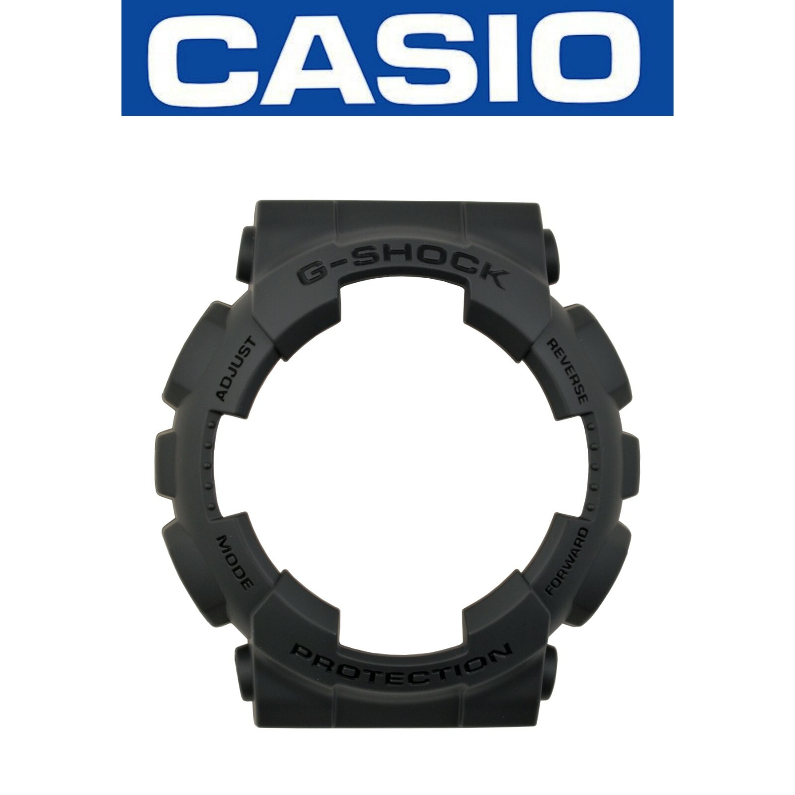 Genuine CASIO G-SHOCK Watch Band Bezel Shell GA-100C-8A Gray Rubber Cover