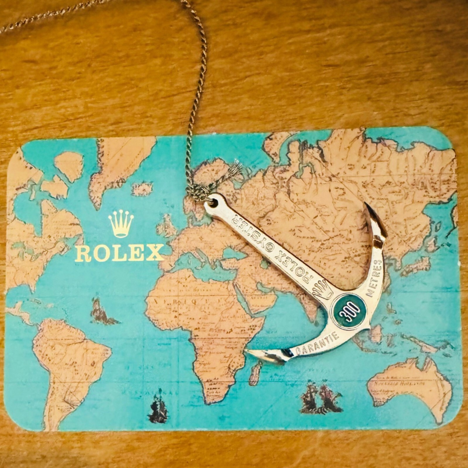 Genuine Rolex Submariner Anchor Steel Green Dot 300/1000 with Calendar 1999 2000