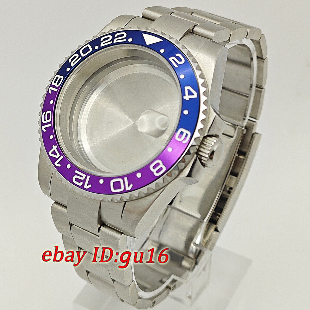 40mm Fit NH35 NH36 ETA 2824/2836 Miyota DG2813 3804 Sapphire Watch bezel