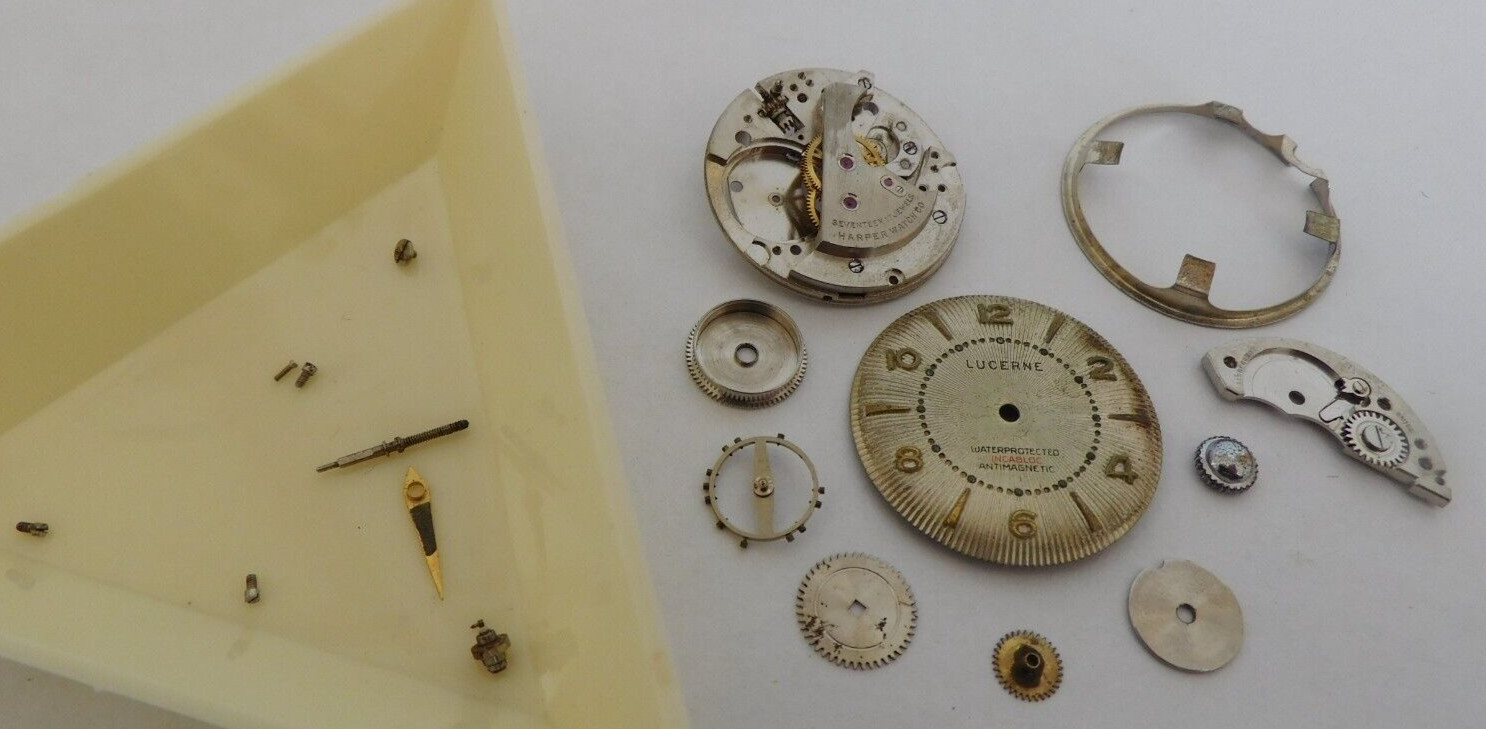 AS 1187 MISCELANEOS FOR PARTS or REPAIR. 17 JEWELS USED
