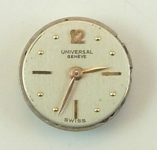 Universal Geneve 244 LDS Mechanical Wristwatch Movement – Parts / Repair
