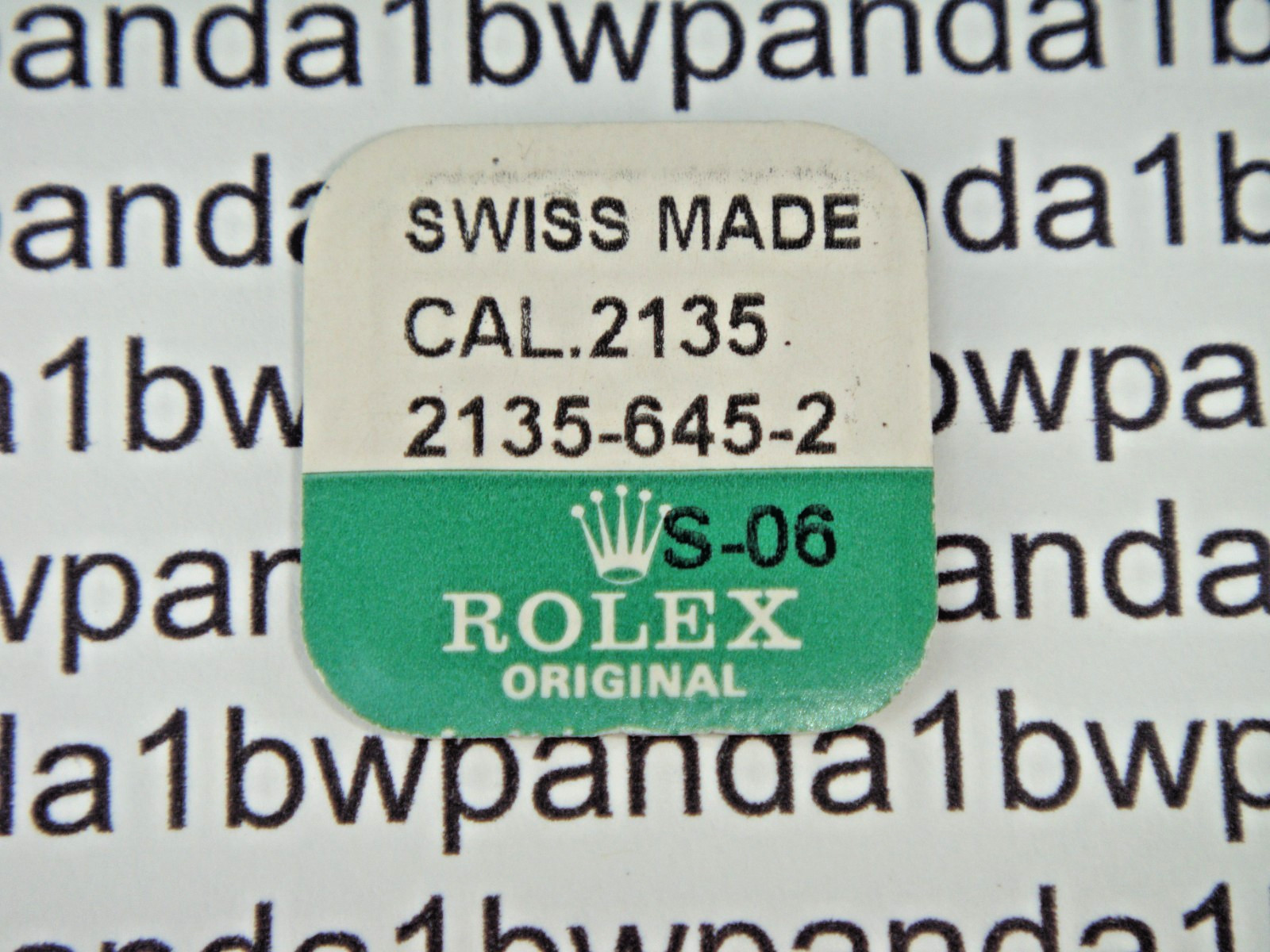 OEM Rolex 2135-645-2 Date Star Clip ==Thickness @ 0.085mm ==NOS== Factory Sealed