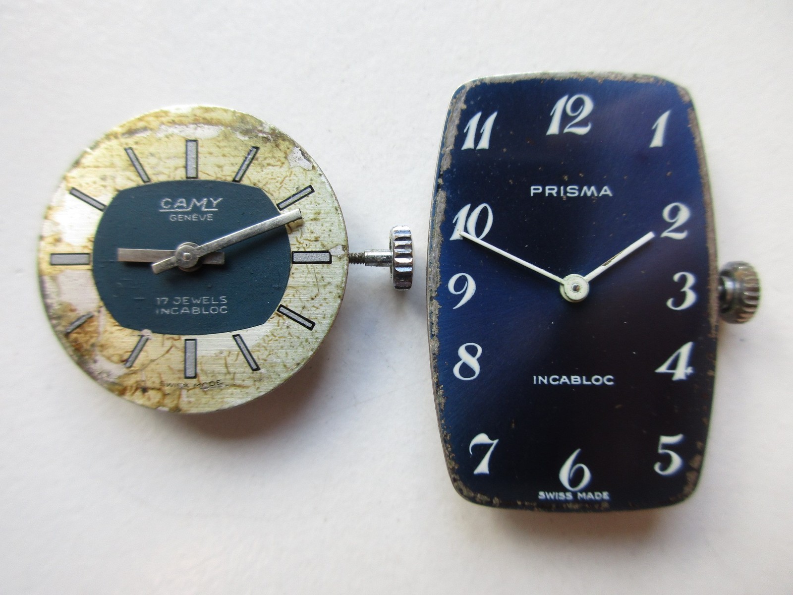 Unitas cal. 6365N Swiss vintage watch movements – for parts
