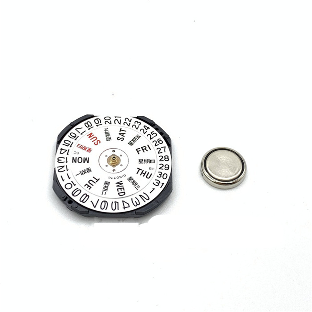 Replacement Date Day Quartz Watch Movement For Seiko 7N43A V343 V348 V743 Y143 e