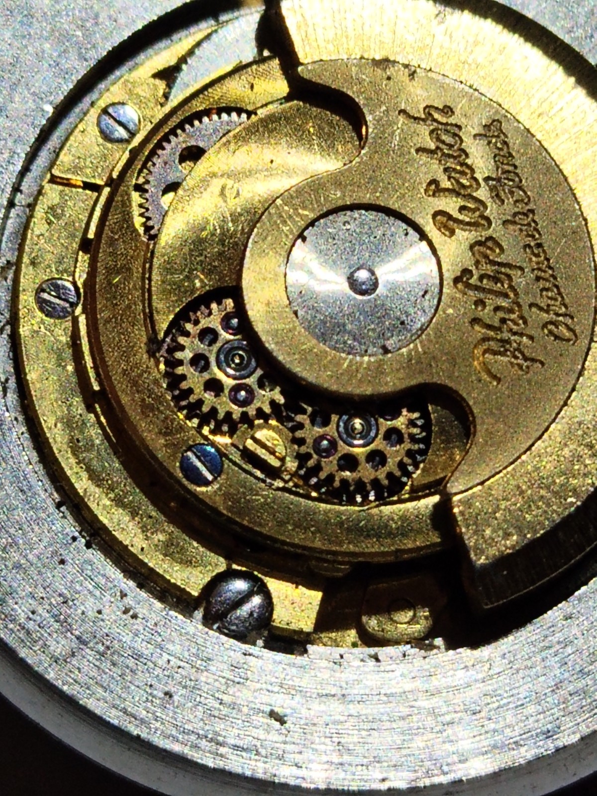 VTGE PHILIP WATCH CARIBBEAN 400 UNISEX 31 MM WATCH PARTS /RESTORE COMPLETE MVT