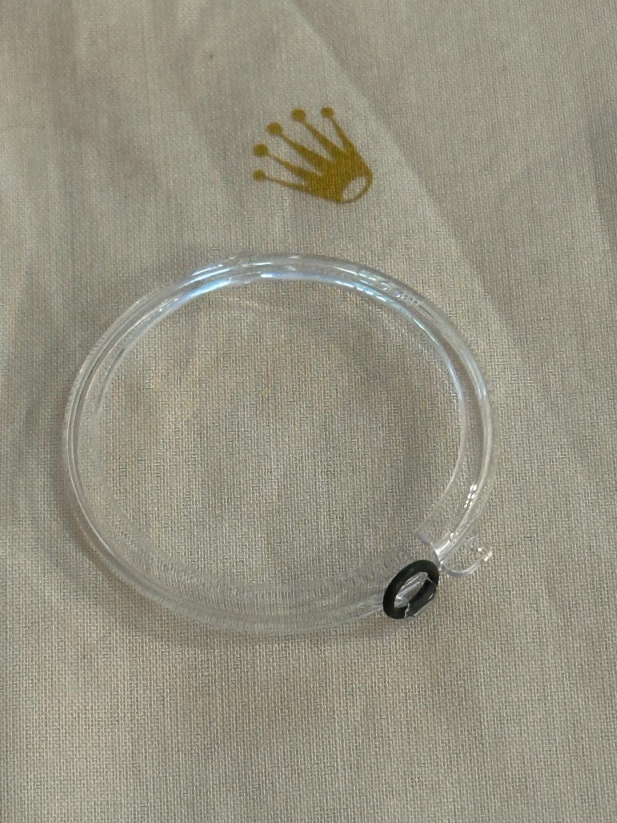 ROLEX – President 18k link -Large box – Bezel insert – Handkerchief – Anchor.