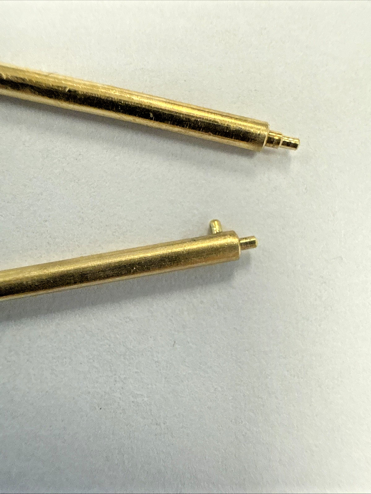 2 Patek Philippe 18k Gold Vintage Spring Bars 22.4mm/19.2mm item # e12126