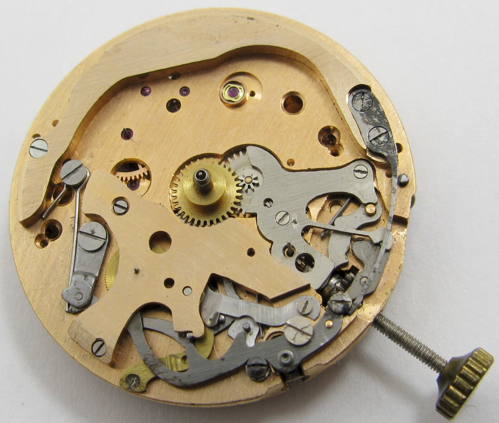 Venus 178 chronograph 3 registers Breitling Watch Movement 17 jewels for project