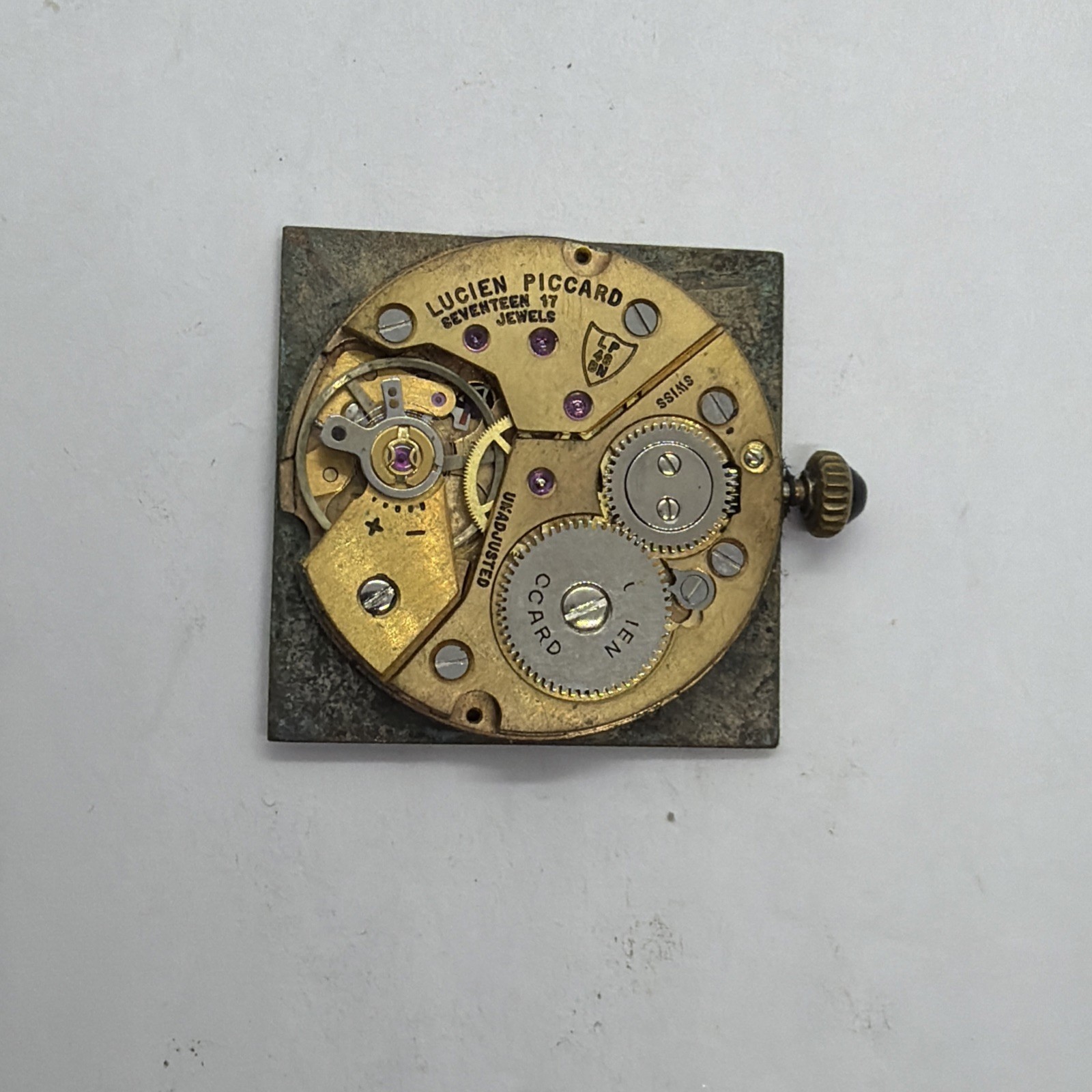 Vintage Lucien Piccard Men’s Watch Movement LP48 – 17 Jewels Runs (2)