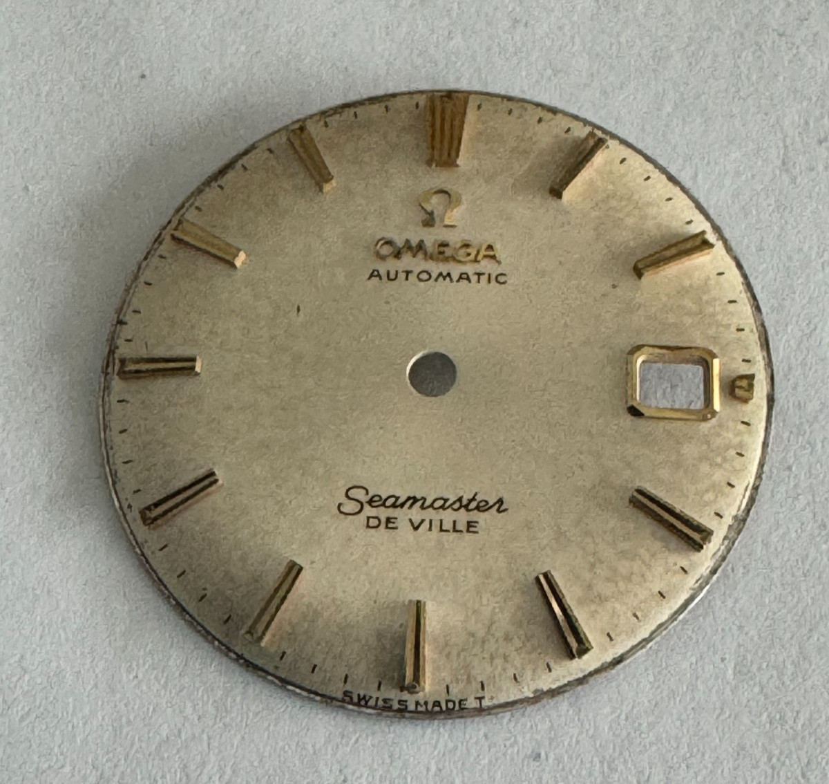 VINTAGE OMEGA 560 SEAMASTER METAL DIAL KIWANIS 29.4MM IN DIAMETER