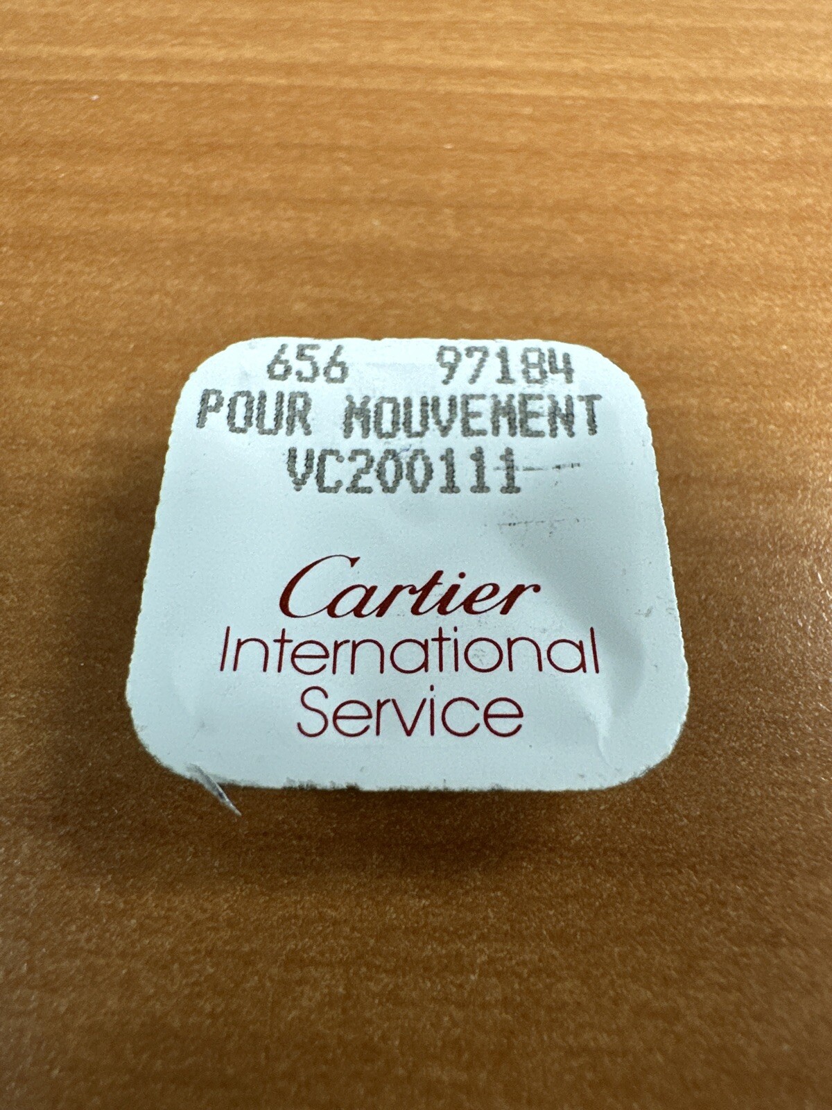 Genuine Cartier Stem Pour Movement: VC200111