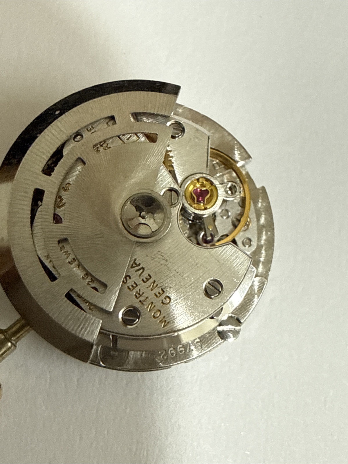 GENUINE Rolex 1161 Complete Movement, Dial Hands & Crown Perfect Working Cond.