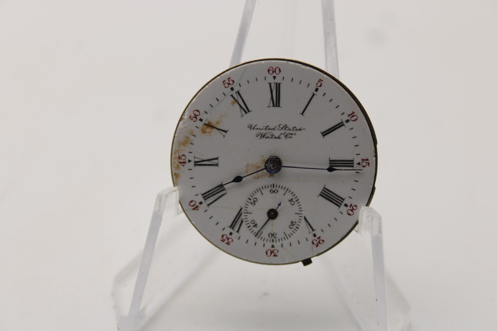 US WATCH Co. Waltham, 702219, GRADE 174, 0s 11j POCKET WATCH MOVEMENT (F4F)