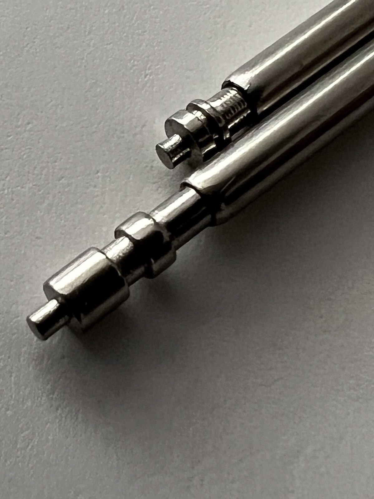 2x RLX Style Double Flange Barrel Type Ø1.78mm Spring Bar Pin Sizes 12 – 22mm