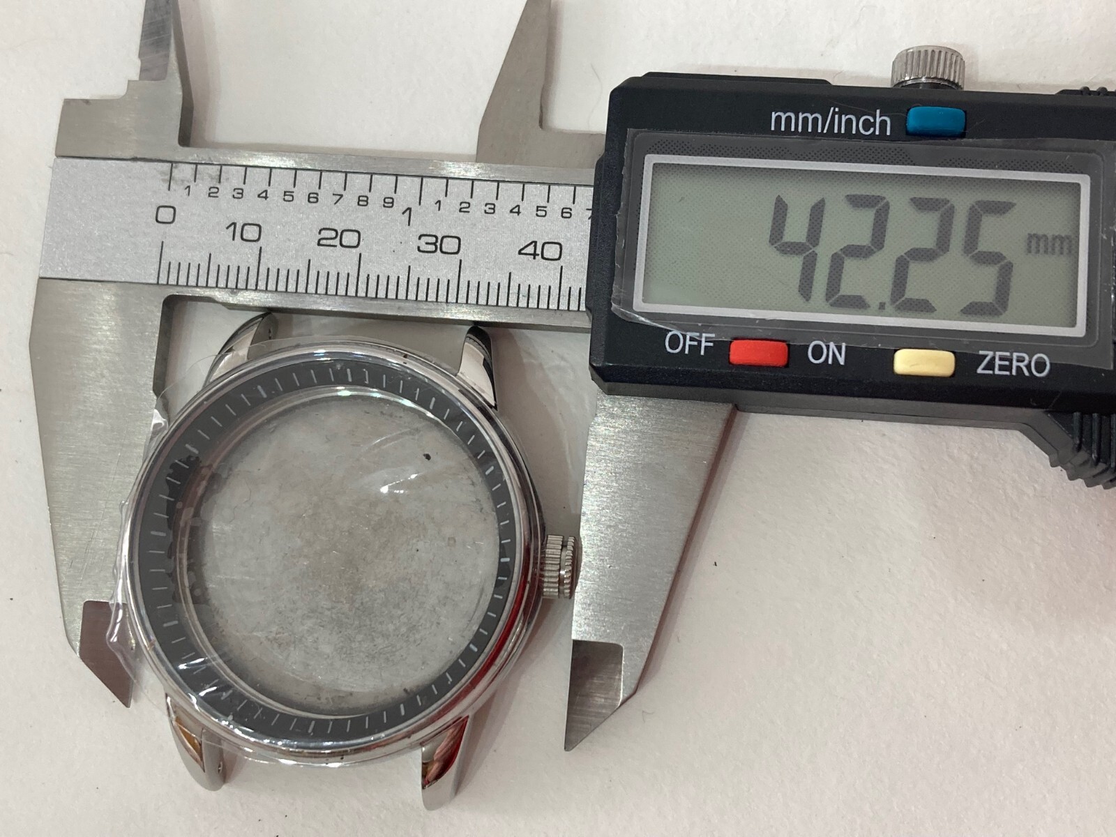 SPARE PARTS ACCESSORY STEEL CASE PHILIP WATCH CARIBE NEW.6