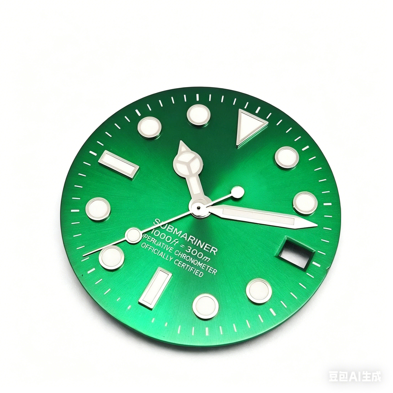 28.5mm SUB Watch Dial Ice Blue Lume for 8215 2824 Movement Watch Parts