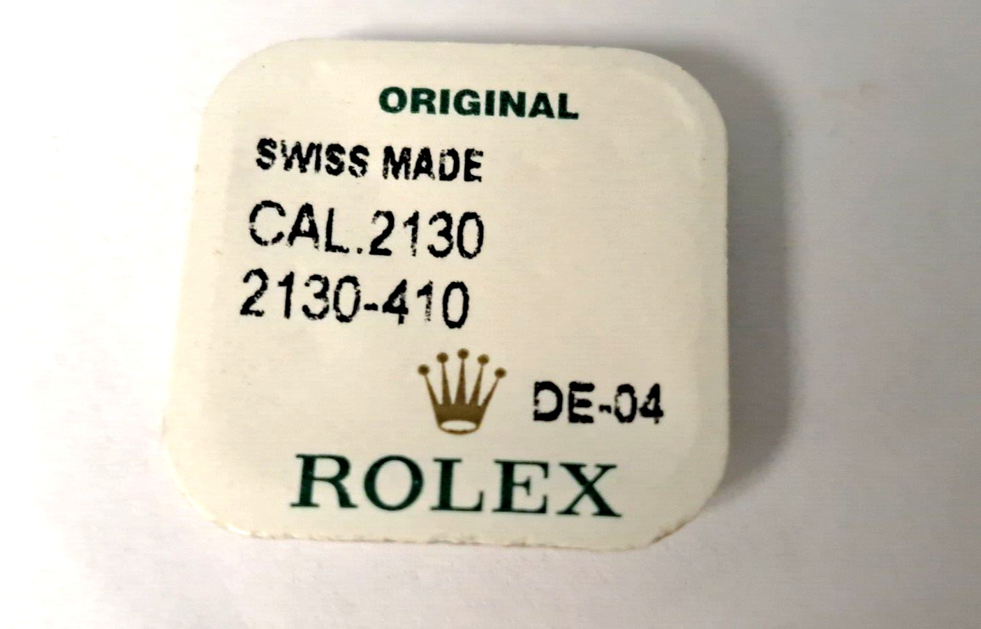 Genuine Rolex 2130 410 Escape Wheel cal 2130 410 NEW SEALED for watch repair