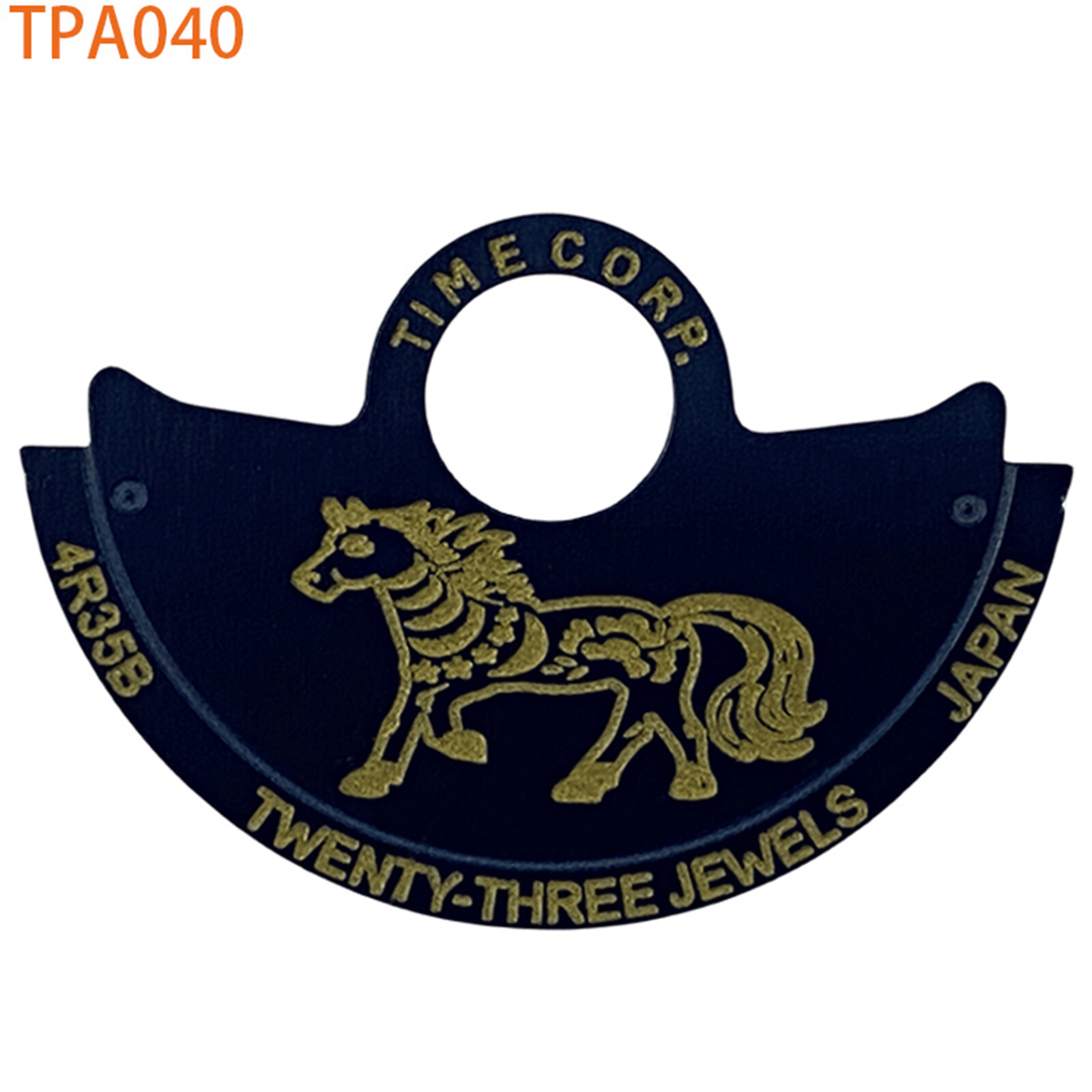 Zodiac Series Metal Sheet Automatic Hammer Patch for NH35 to 4R35B Movement Part
