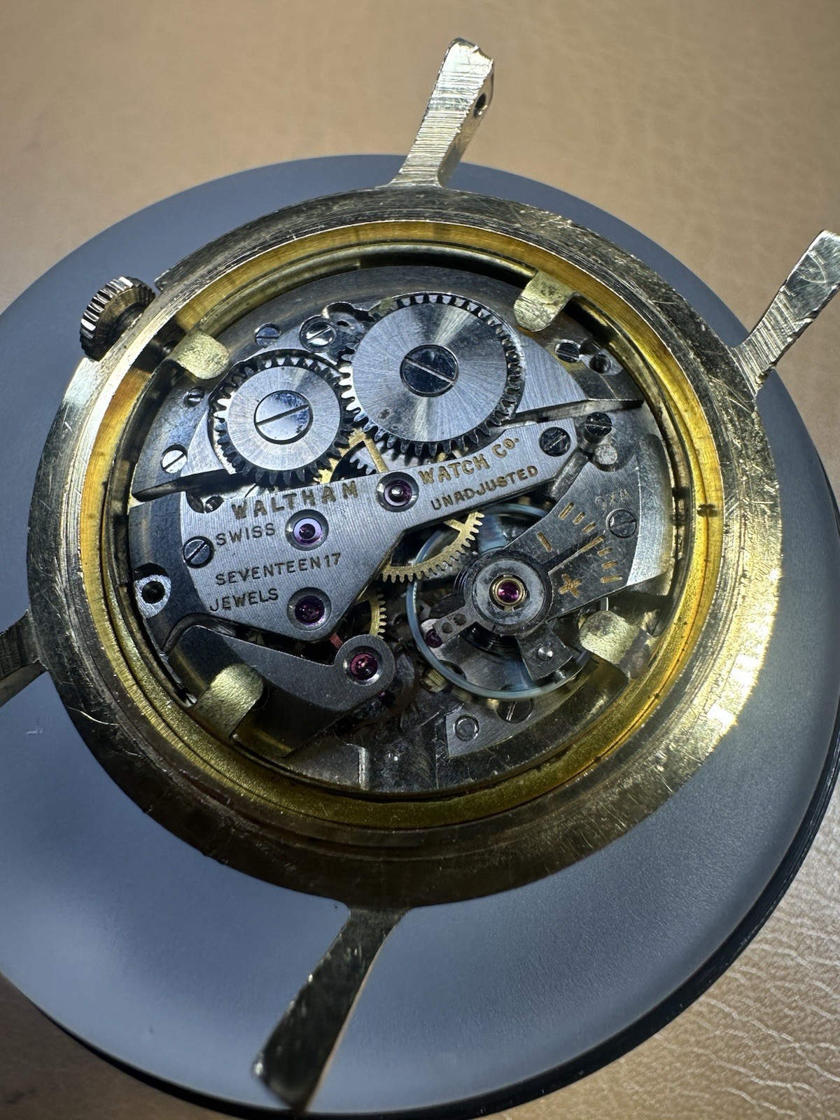 Helbros Regency 17J Swiss Manual Wind VTG Men’s Dress Watch W/ Waltham Movement