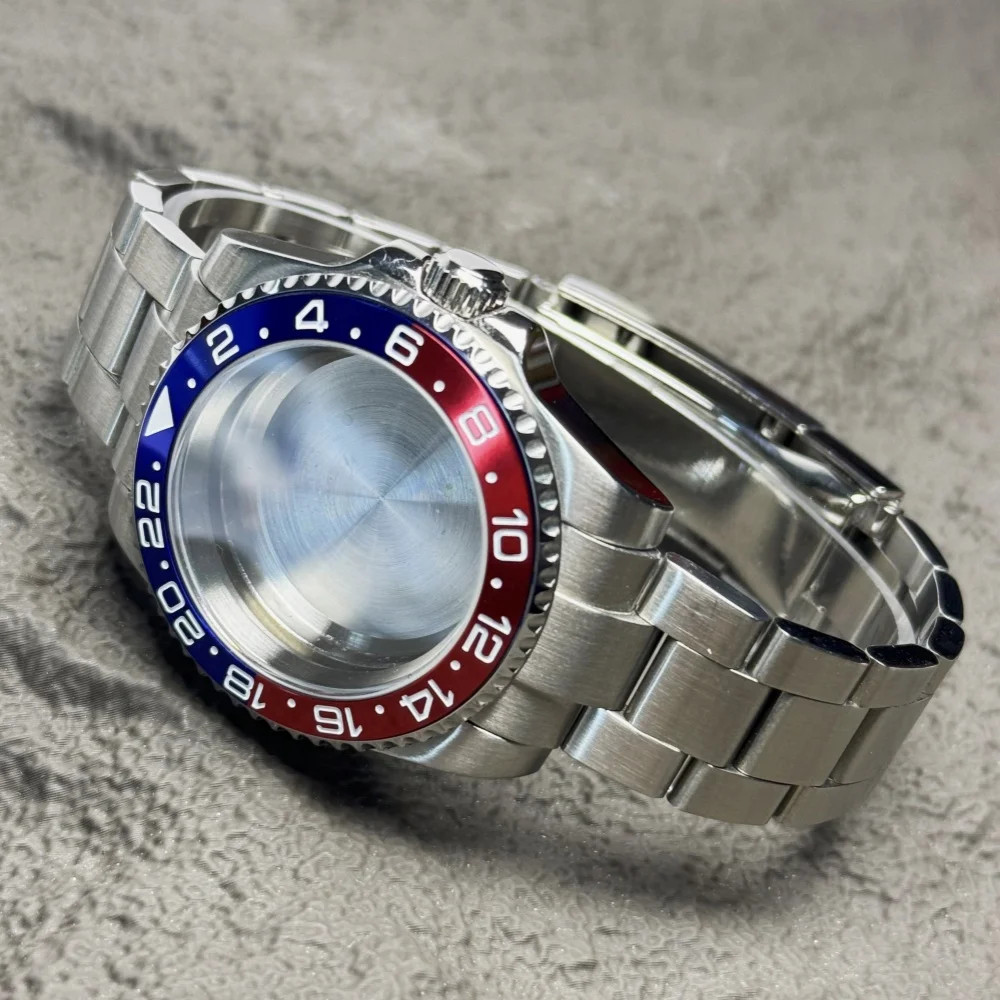 40mm 200m Waterproof NH34 NH35 NH36 Watch Case Accessories for Oyster Band SUB W