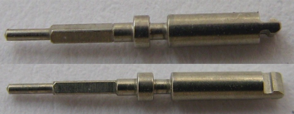 Peseux 7040 7046 7050 7056 7057 split winding stem 404 male