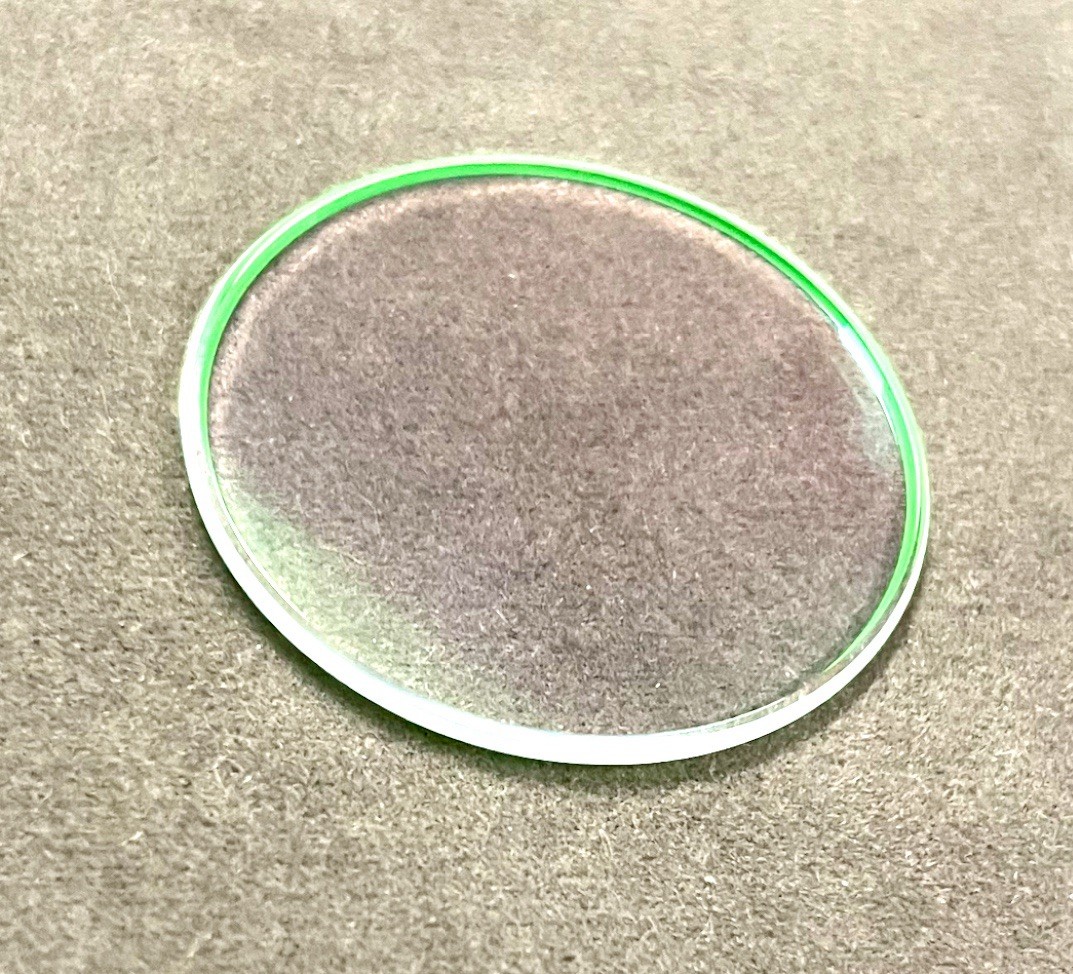 Replacement Sapphire Green Glass For Rolex Milgauss 116400 116400GV New
