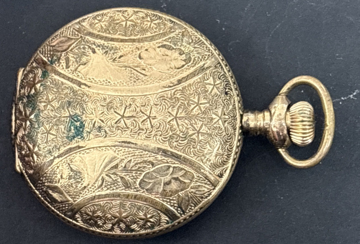 Waltham 13 Jewel Pocket Watch Movement Working Grade No 163 Model 1907 Size 0