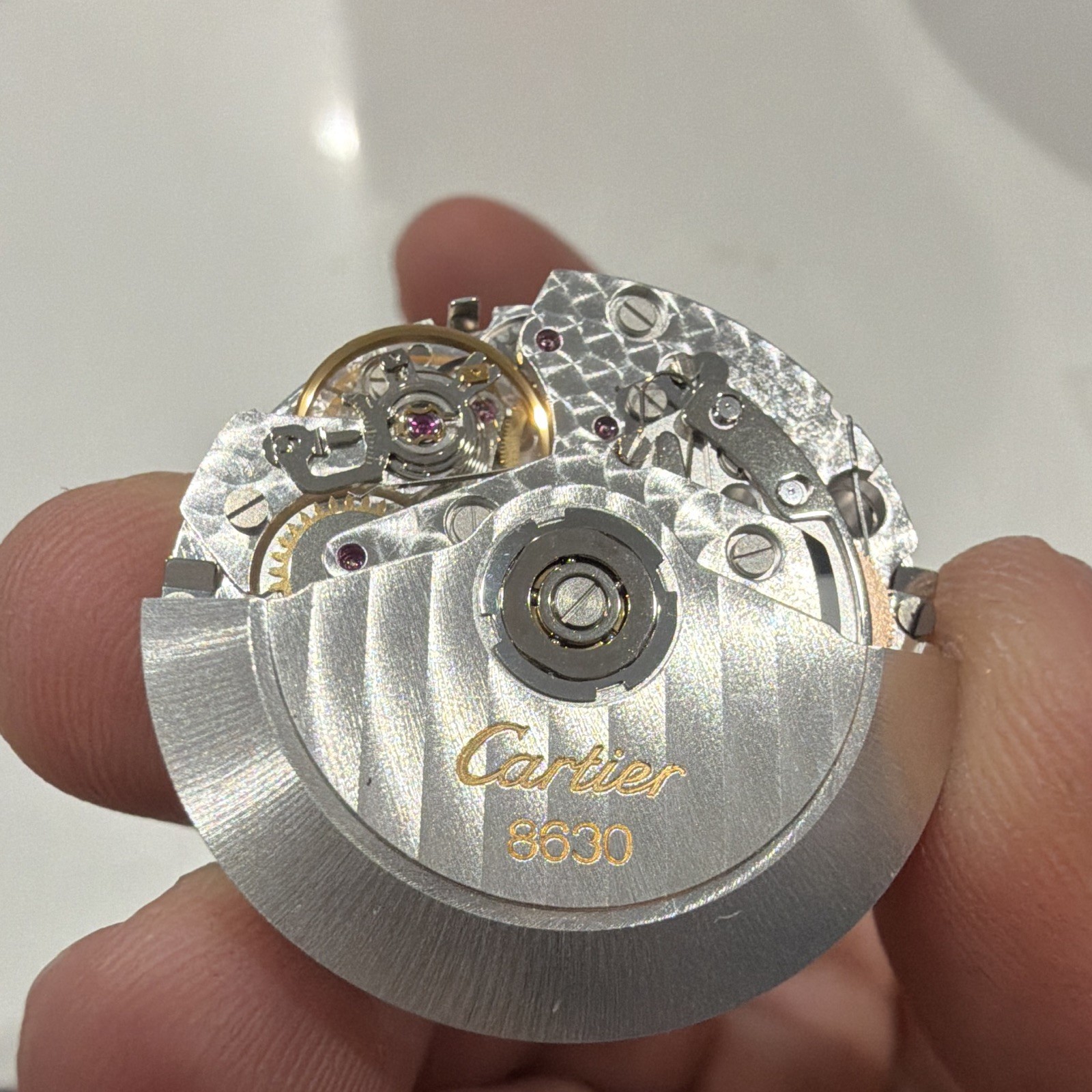 Cartier Caliber 8630 Automatic Mechanical Watch Movement with Dial