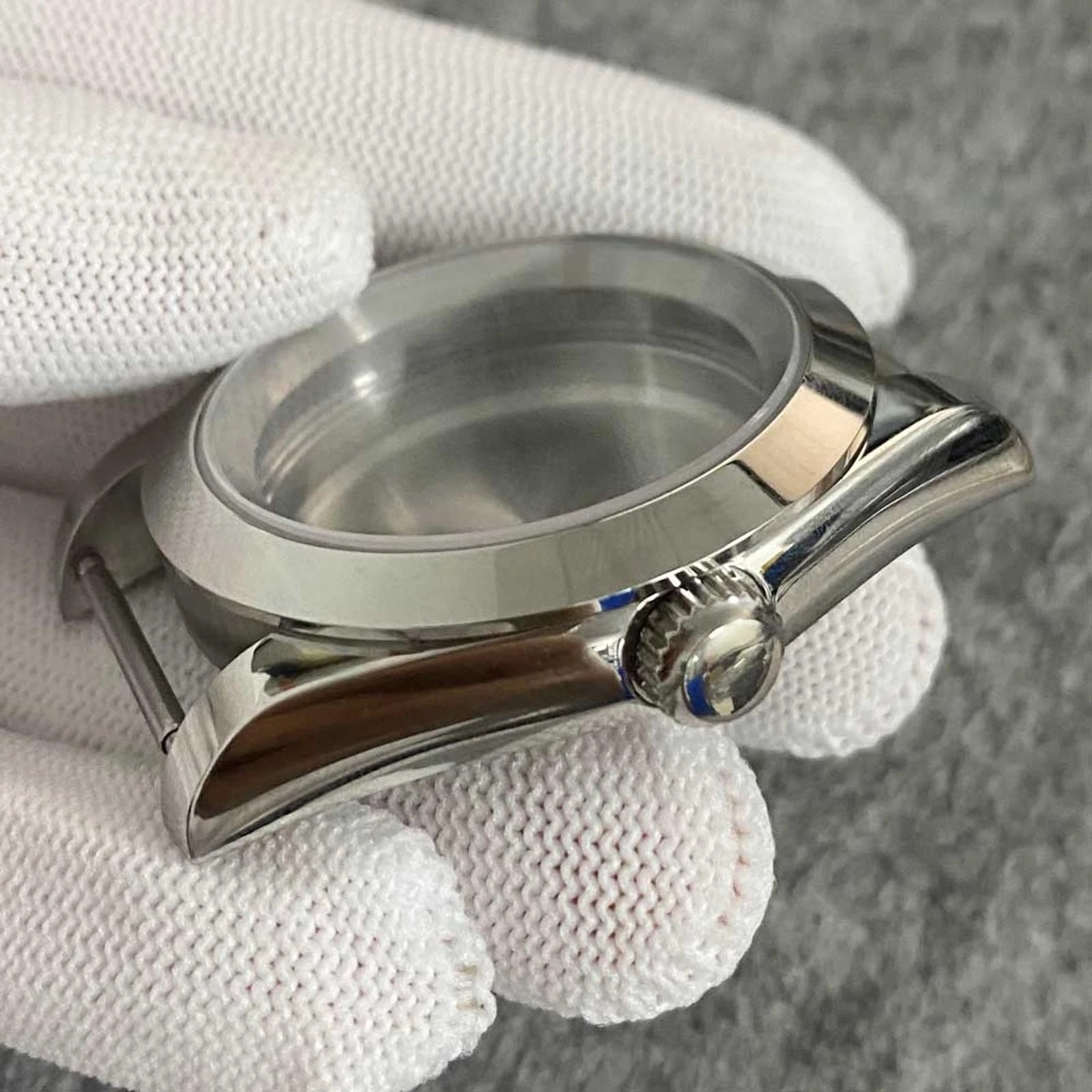 39mm 5ATM Life Waterproof Sapphire Glass Steel Watch Case Fit Seiko NH35 NH36 A