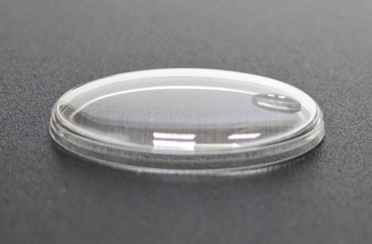 NOS Genuine Benrus Acrylic Watch Crystal 3021 Waterproof with Date Magnifier