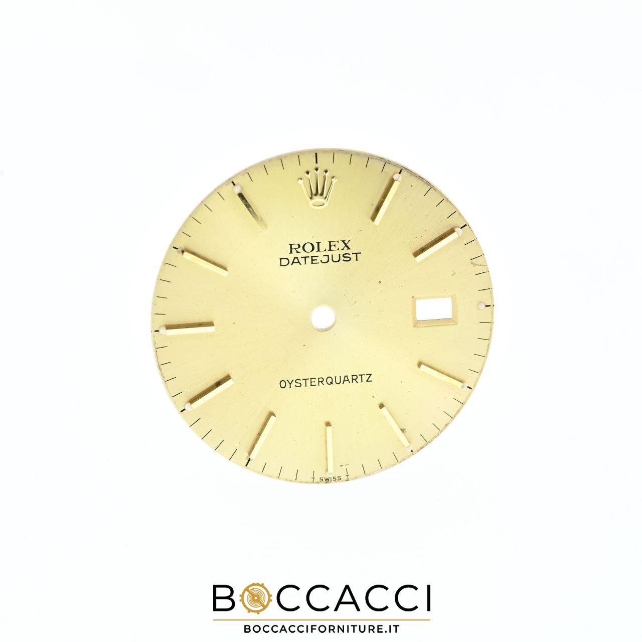 ROLEX Oysterquartz Datejust Champagne Dial for 17013 Calib: 5035 Refer: 17013…
