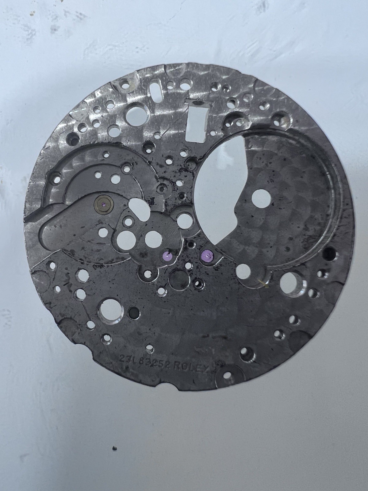 Genuine Rolex 3156 100 Part MainPlate (no Jewels)