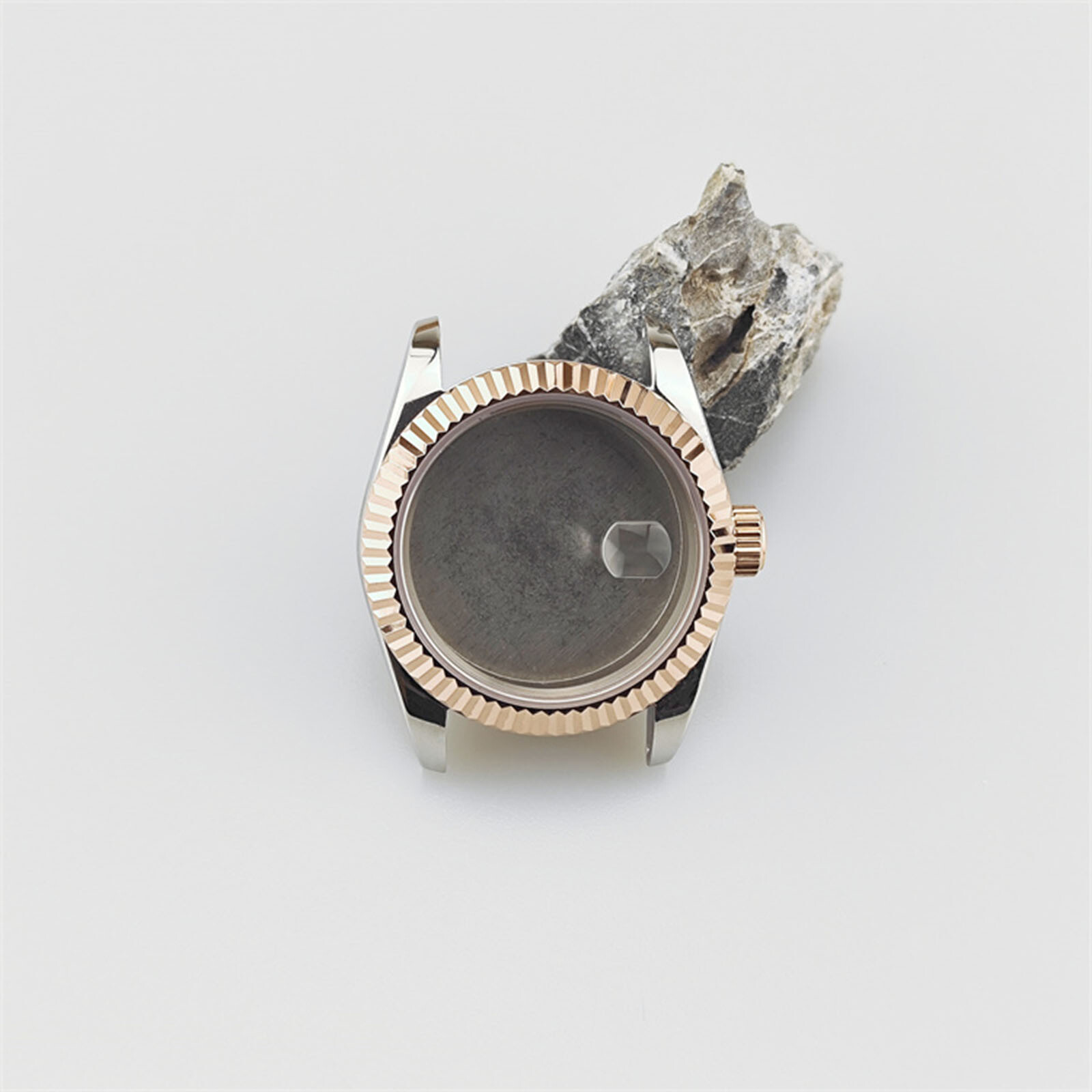 31MM Sapphire Glass Steel Watch Case for NH05 NH06 Movement Watch Modified