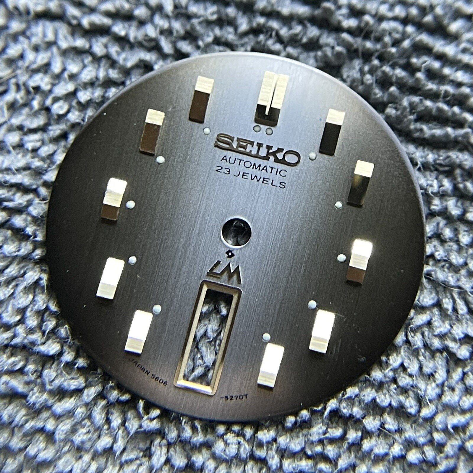 GENUINE NEW OLD STOCK DIAL FOR SEIKO5606-5100 LM LORD MATIC BROWN SGP
