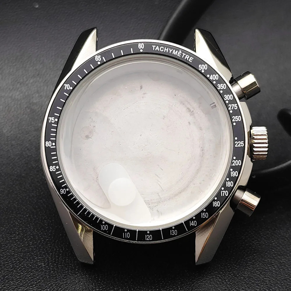 39.7Mm Men’S Watches Metal Case FIT VK63 Movement Watch Case Accessories Sapphir