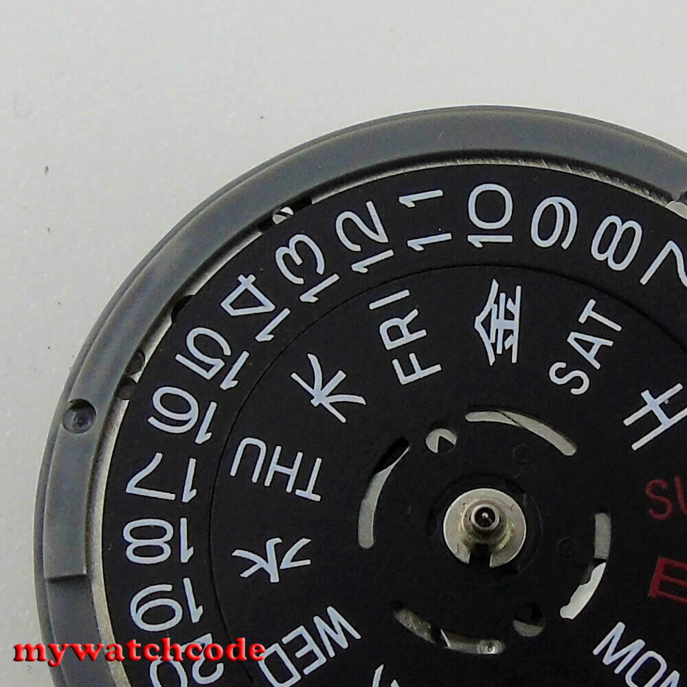 24 jewels Japan NH36A Mechanical Movement 3 & 3.8 O’clock Crown TMI or SII