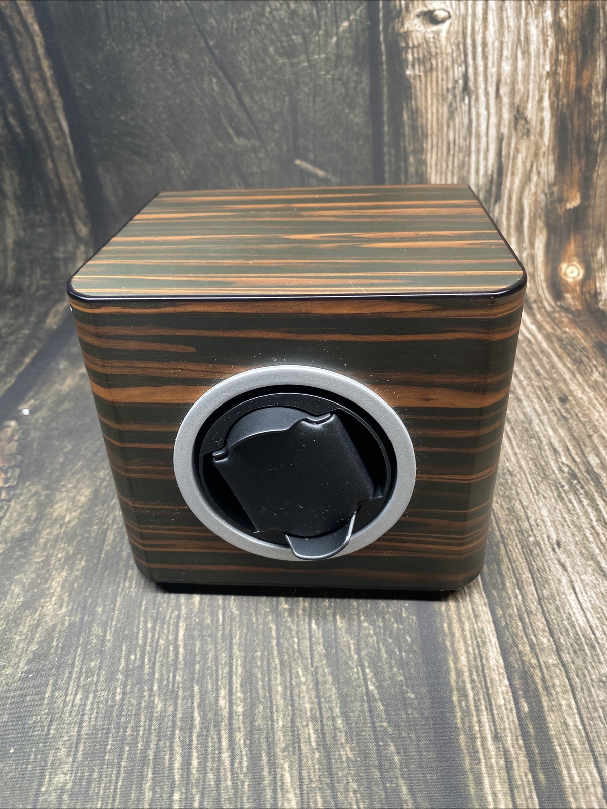 Brouk & Co. Matte Ebony Wooden Watch Hight Quality Winder Lux Gift