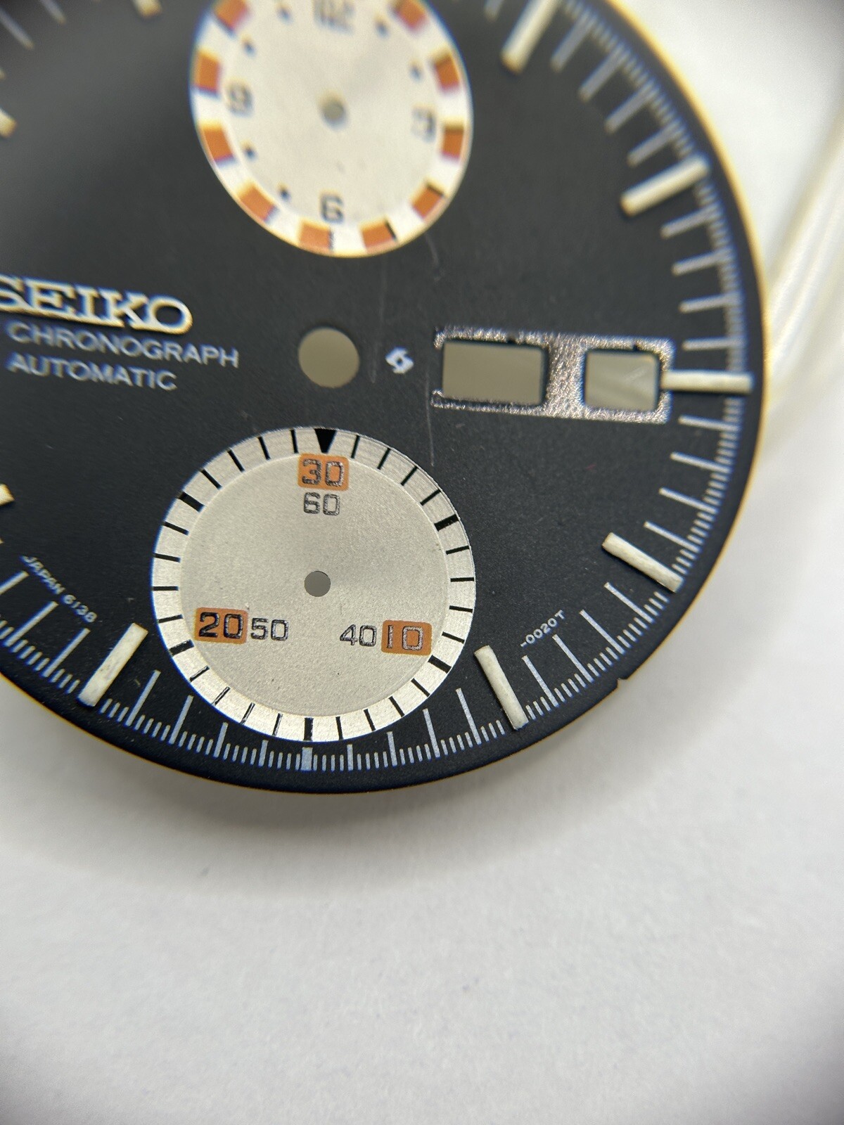 Seiko Vintage 5 Sports Chronograph Black Dial, 6138-0010