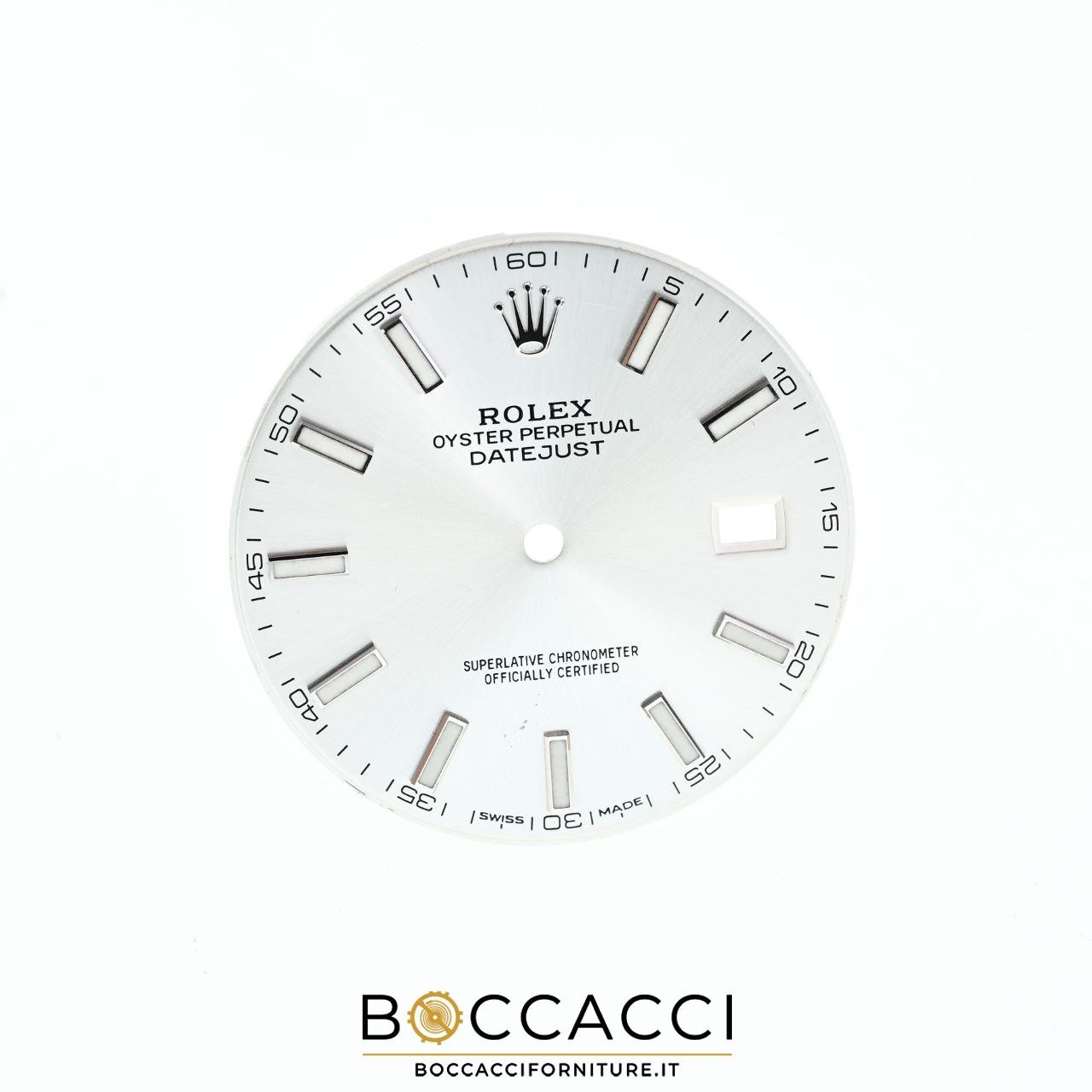 ROLEX Silver Dial for Datejust 41 126300 126334 Chromalight Calib: 3235 Refer…