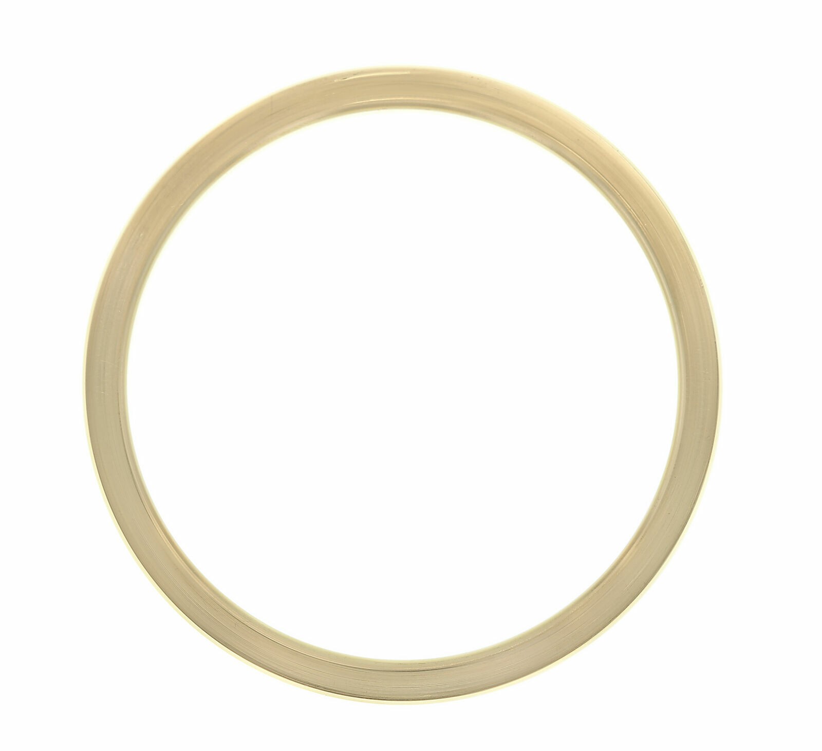 36mm Gold Plated Fluted Replacement Bezel For Rolex Datejust 116208