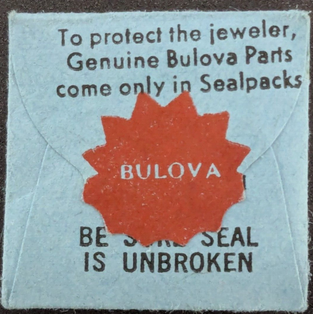 NOS NEW Genuine Bulova Cal. 11AF # 16 Stainless Steel Winding Stem Watch Part